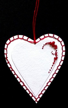 Embroidered Heart