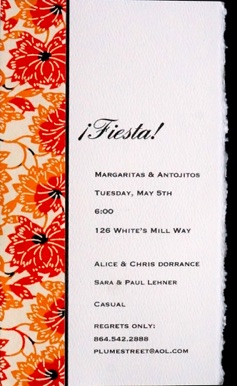 
Fiesta Invitation