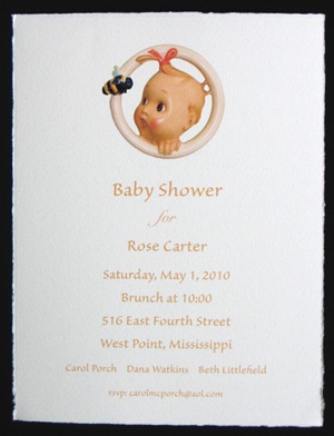 
Baby and Bee Baby Shower