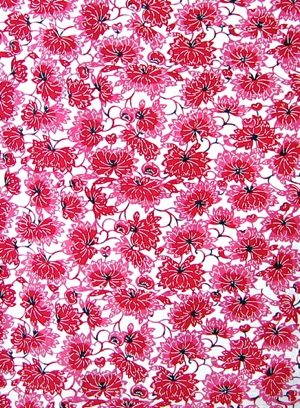 
Chrysanthemum Brocade
burgundy and pink on white