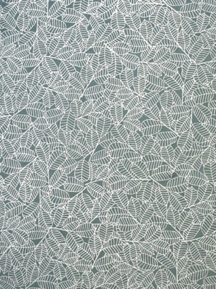 
Silver leaves on gray-green