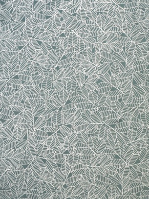 
Silver leaves on gray-green